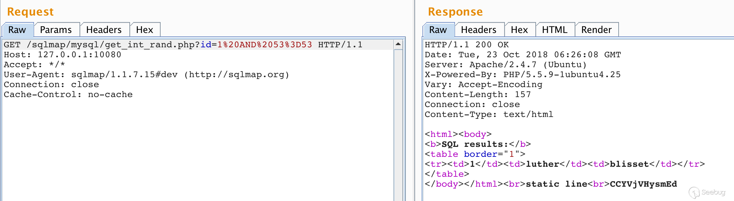 布爾盲注案例圖