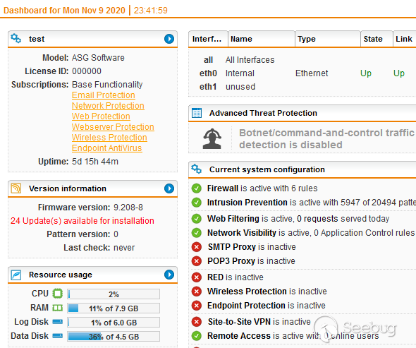 Sophos UTM 固件反编译 Perl 源码 