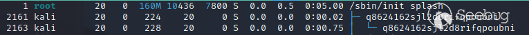 The screenshot shows examples of MooBot spawning processes with random
names.